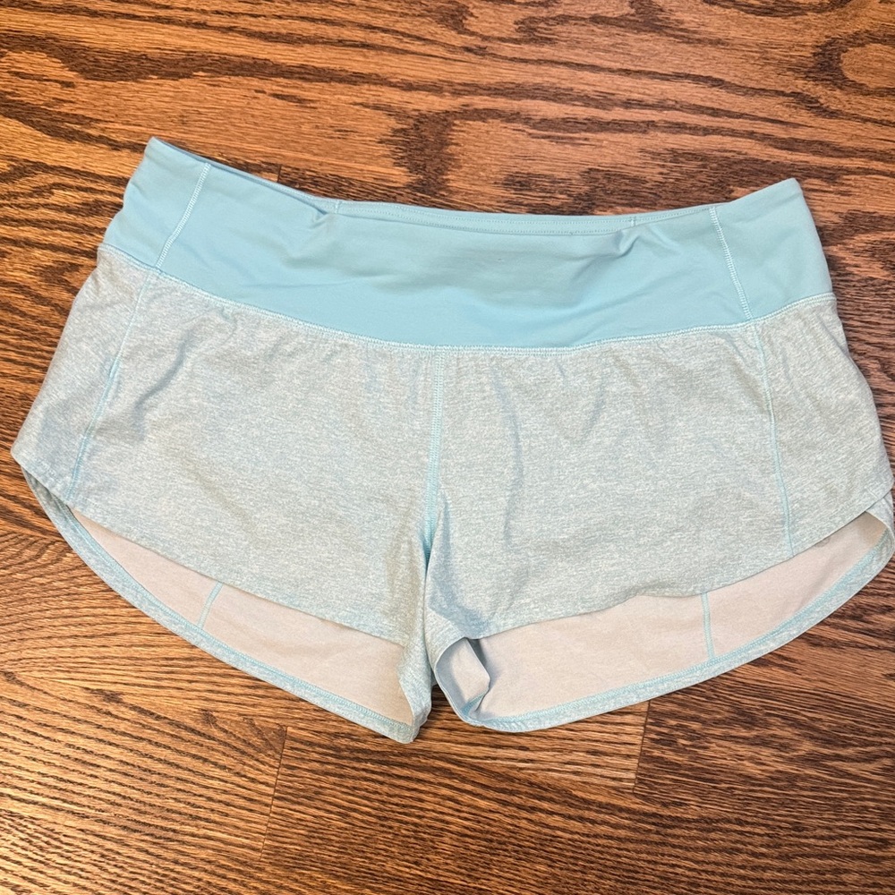 Lululemon Athletica Sky Blue Athletic Shorts